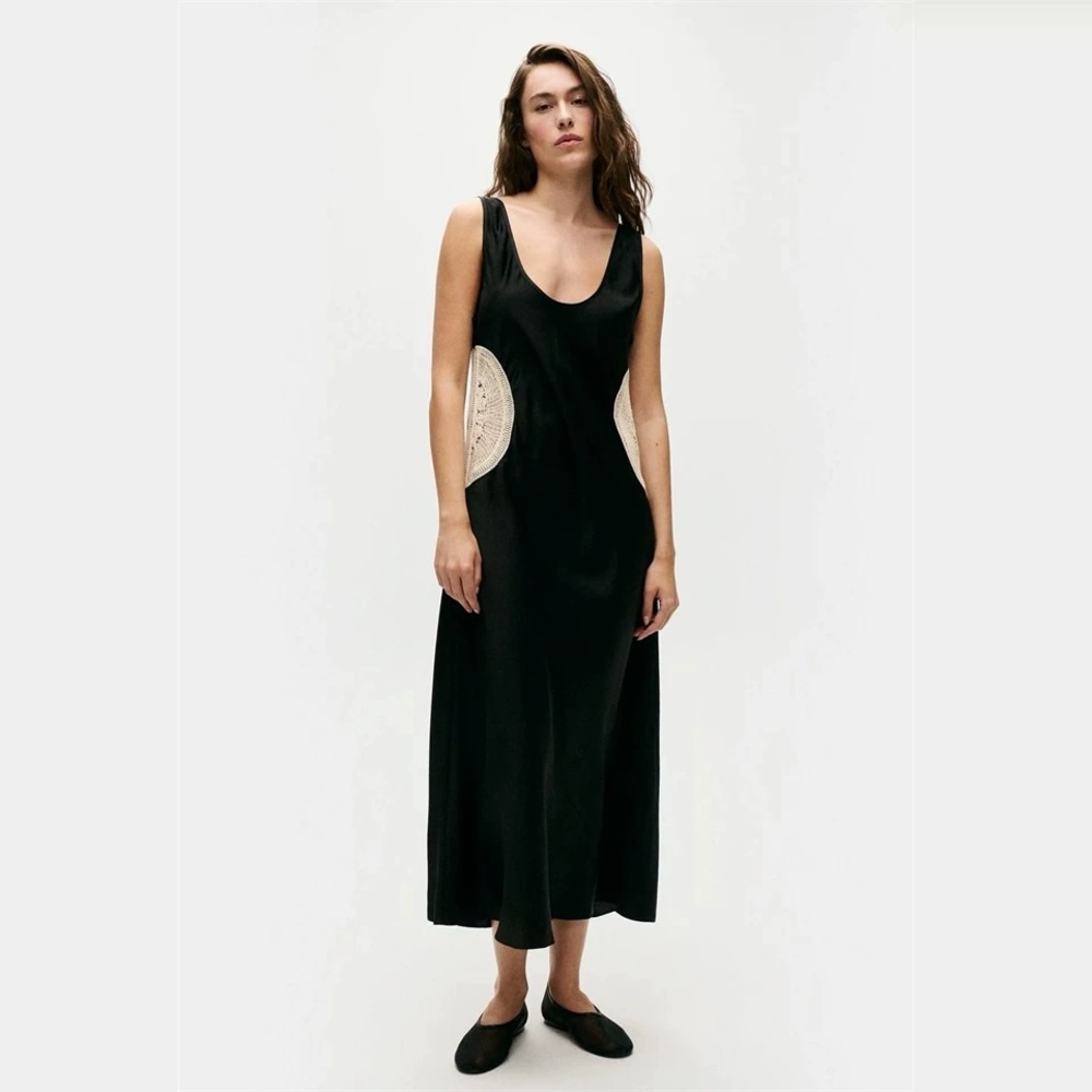 Silk Laundry Dress